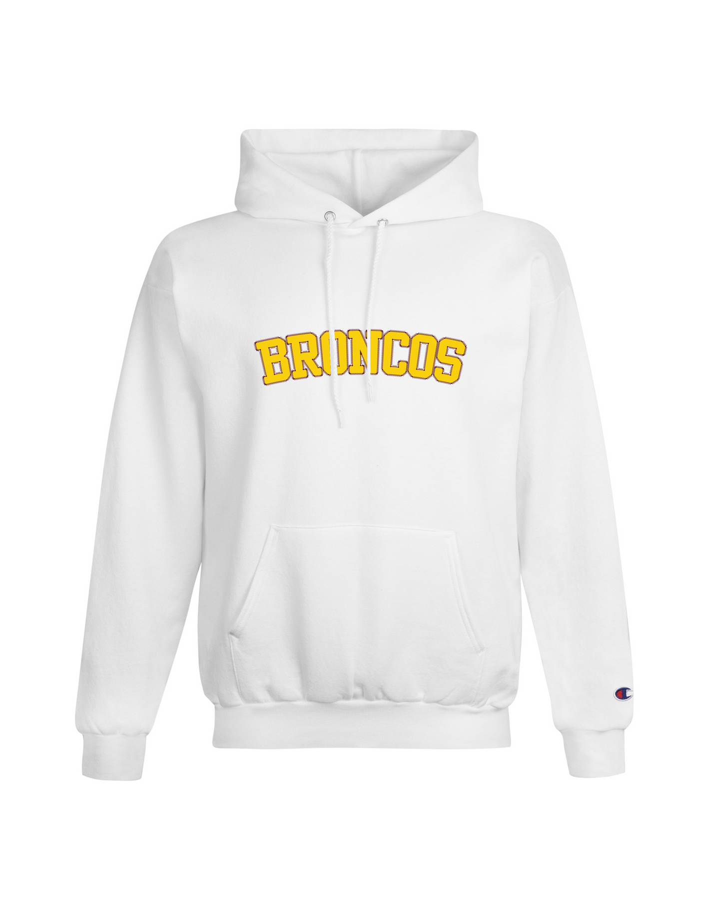 Banting Broncos Embroidered Twill Champion Hoodie