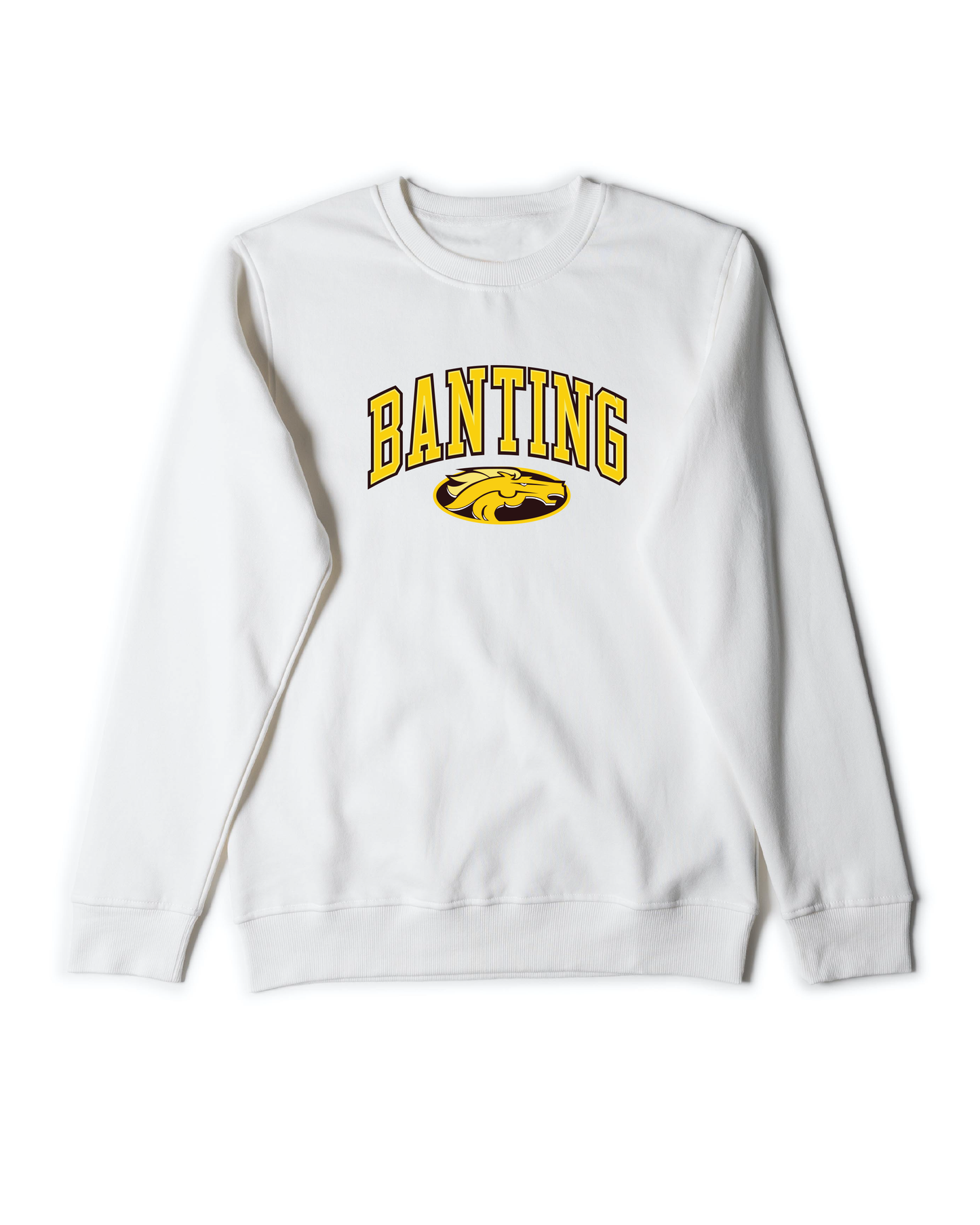 Banting Broncos Varsity Crewneck