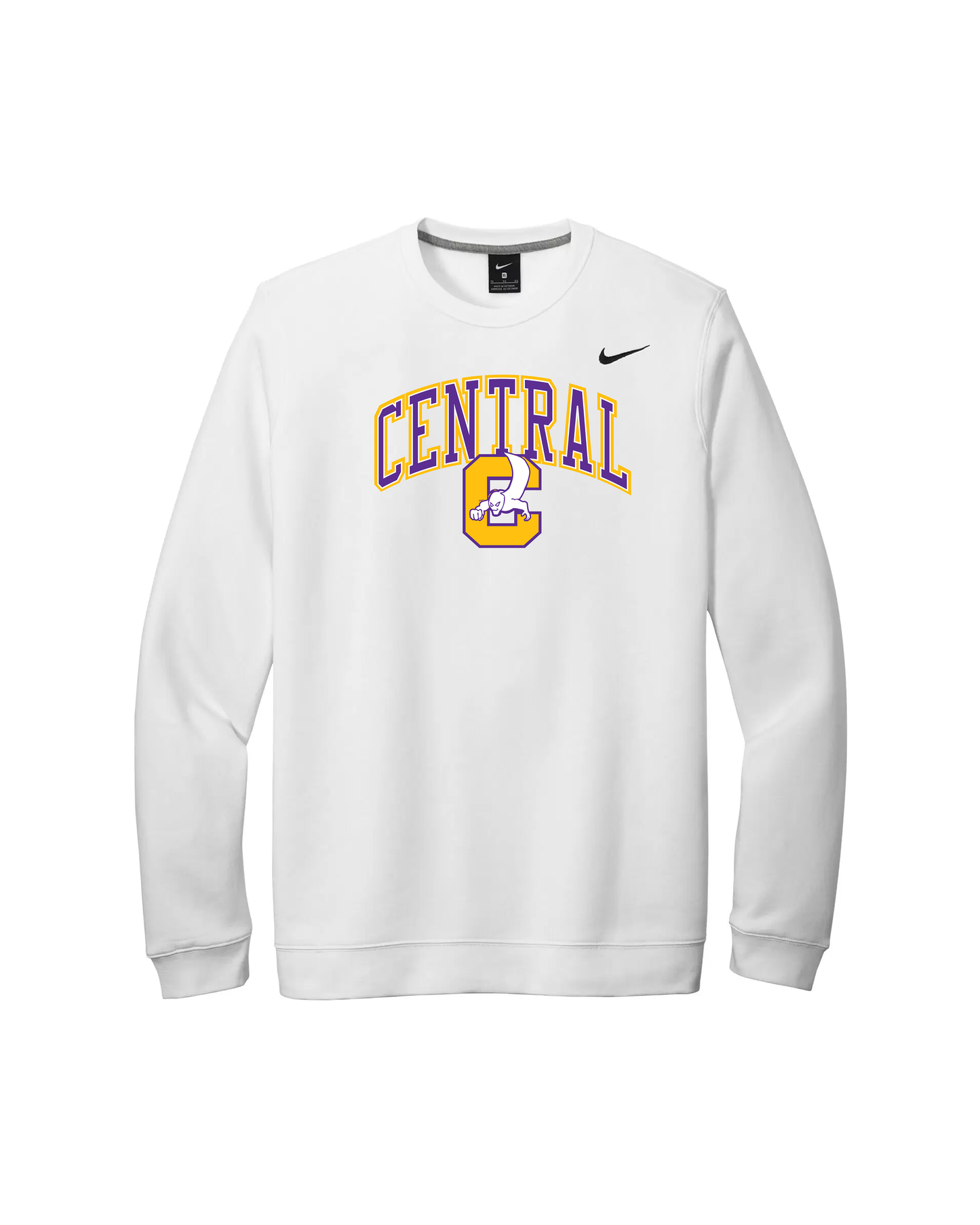 Central Golden Ghosts Varsity Nike Crewneck
