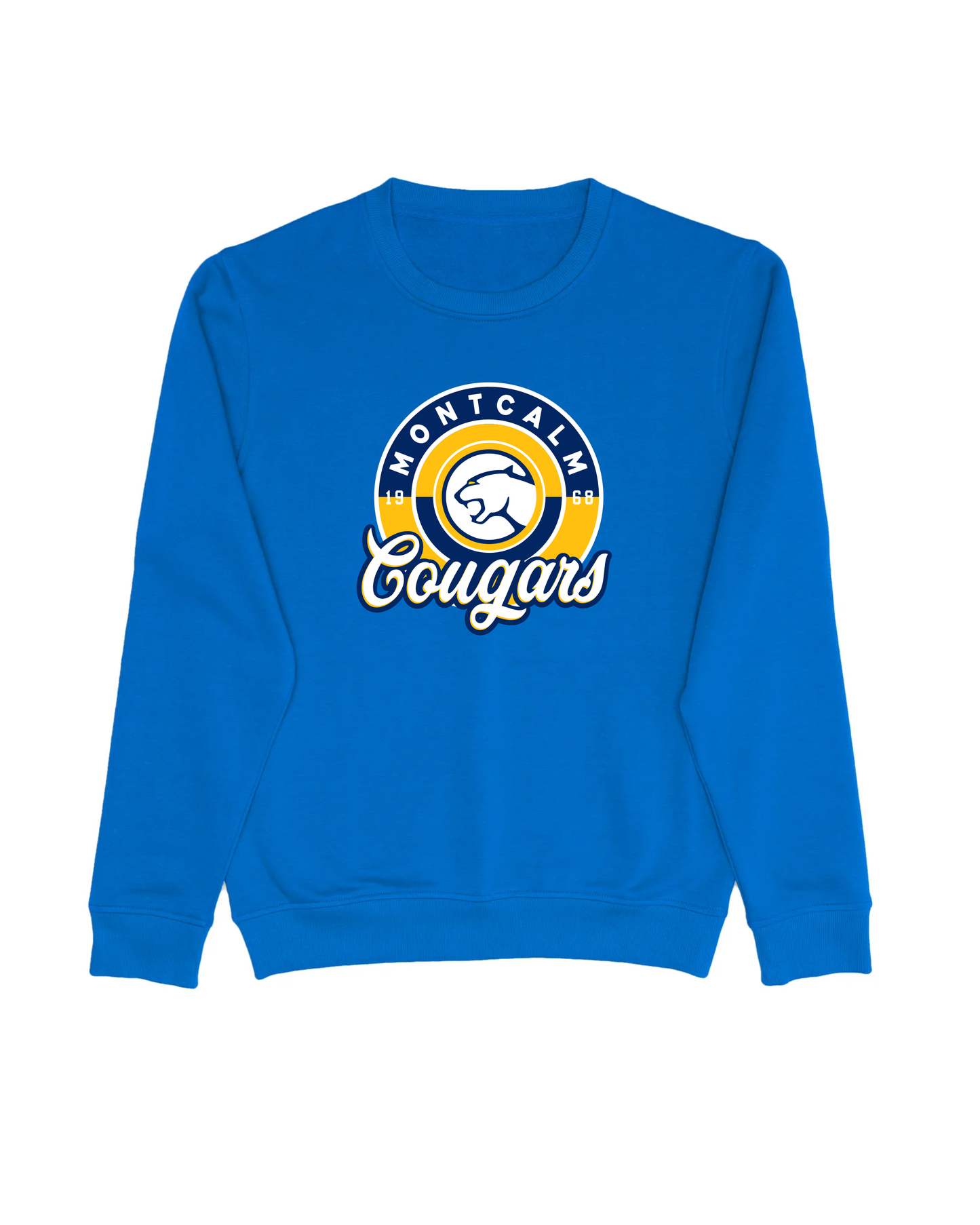 Montcalm Cougars Icon Crewneck