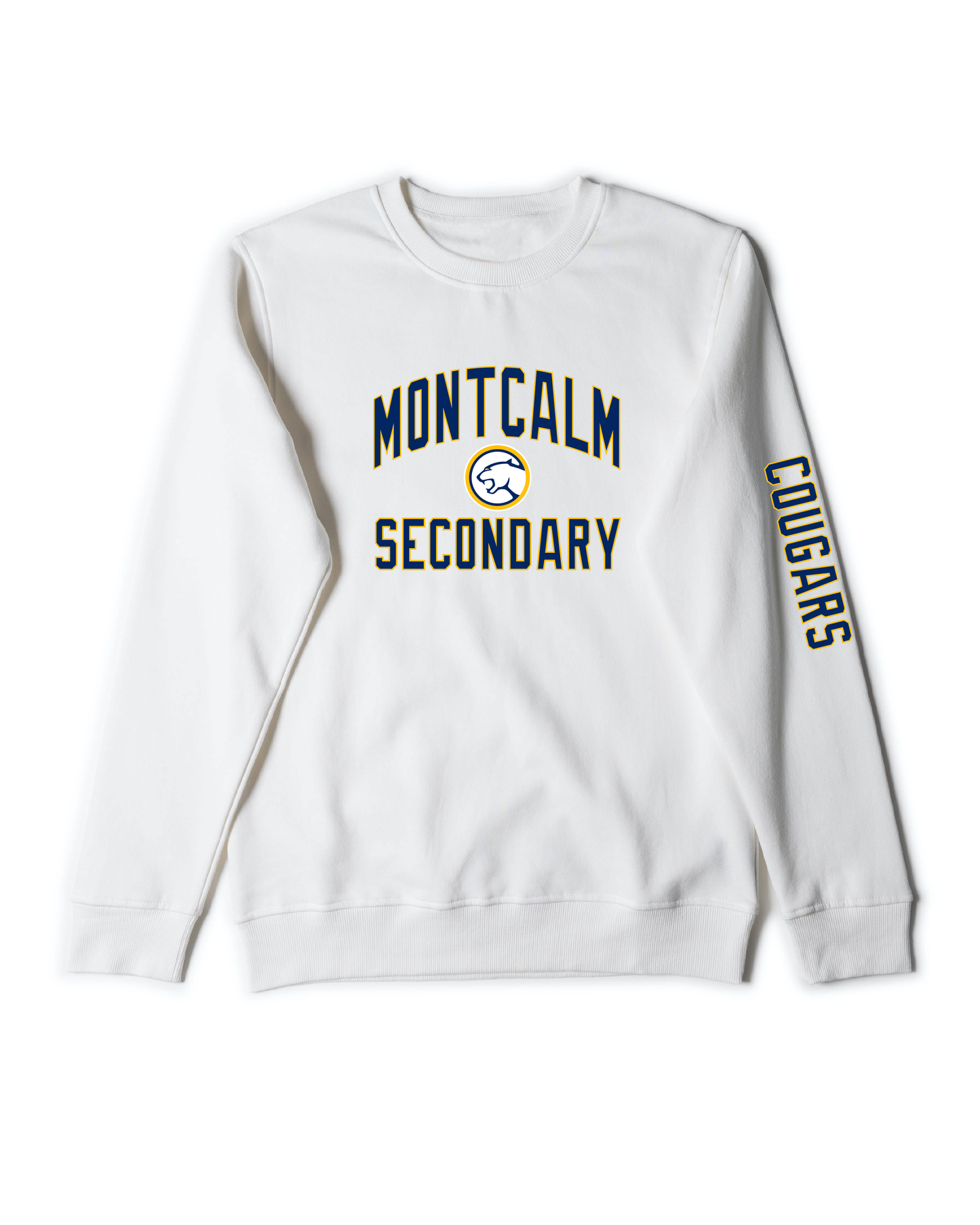 Montcalm Cougars Timeless Crewneck