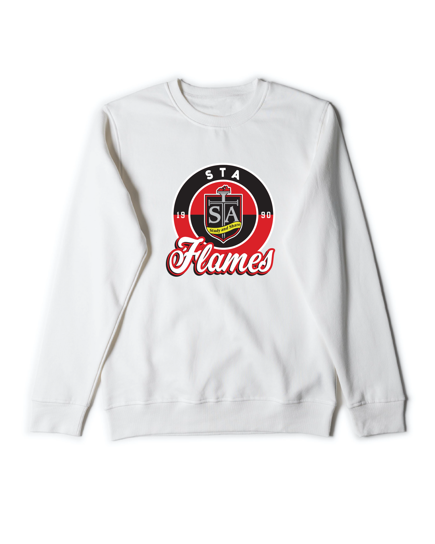 STA Flames Icon Crewneck