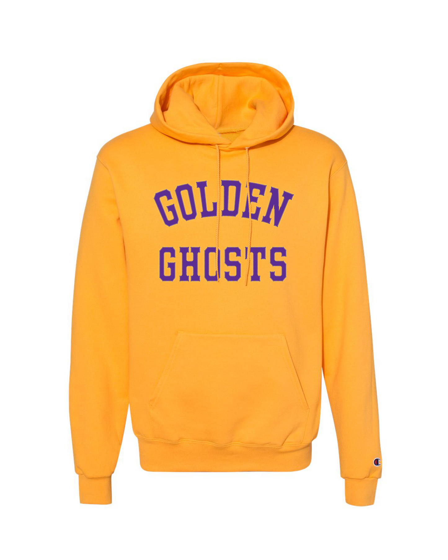 Central Golden Ghosts Embroidered Twill Champion Hoodie