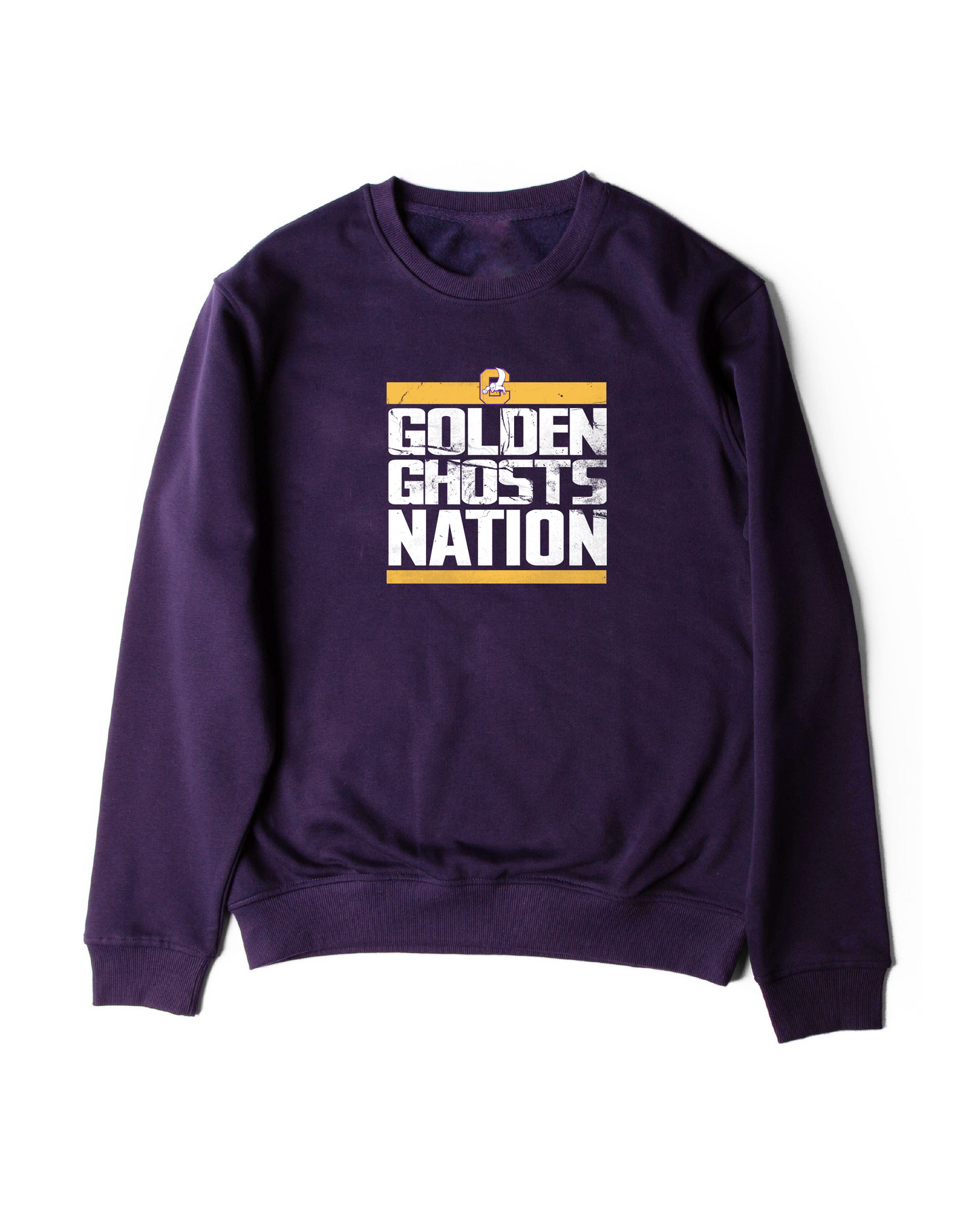 Central Golden Ghosts Nation Crewneck