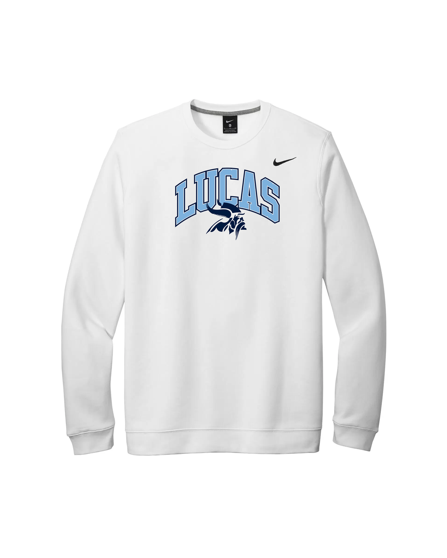 Lucas Vikings Varsity Nike Crewneck
