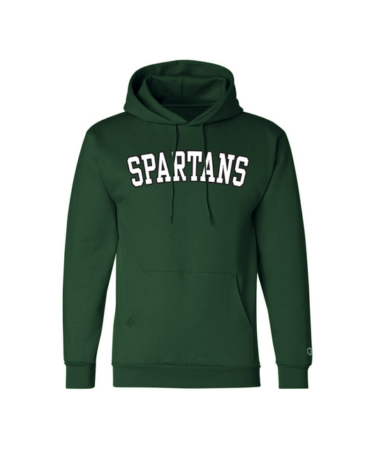 MTS Spartans Embroidered Twill Champion Hoodie