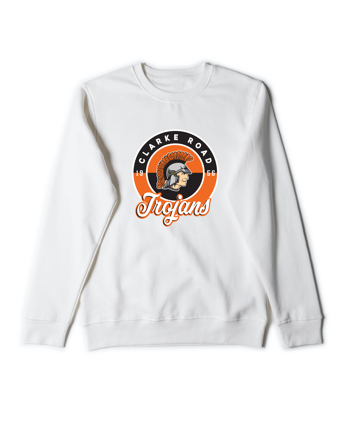 Clarke Road Trojans Icon Crewneck