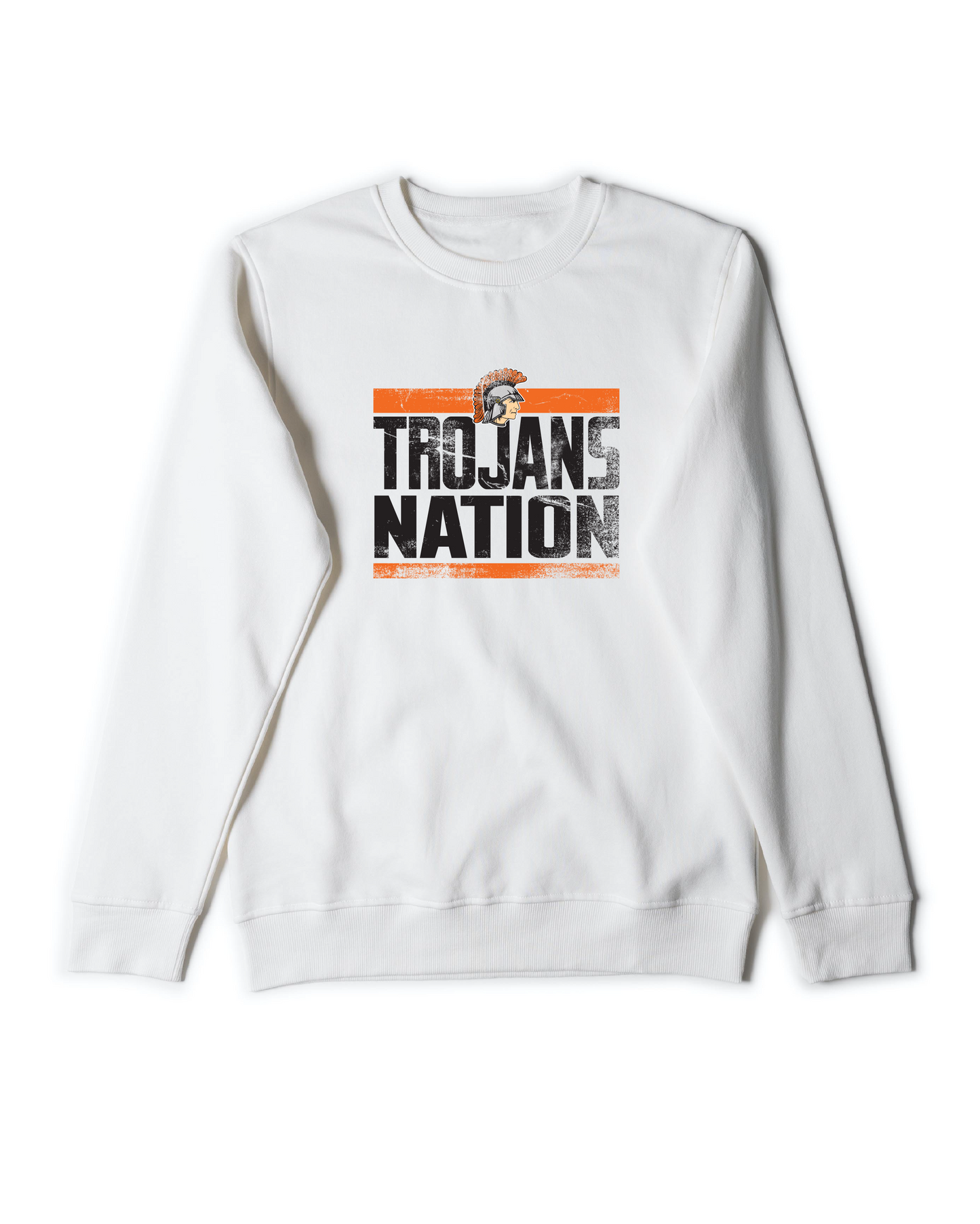 Clarke Road Trojans Nation Crewneck