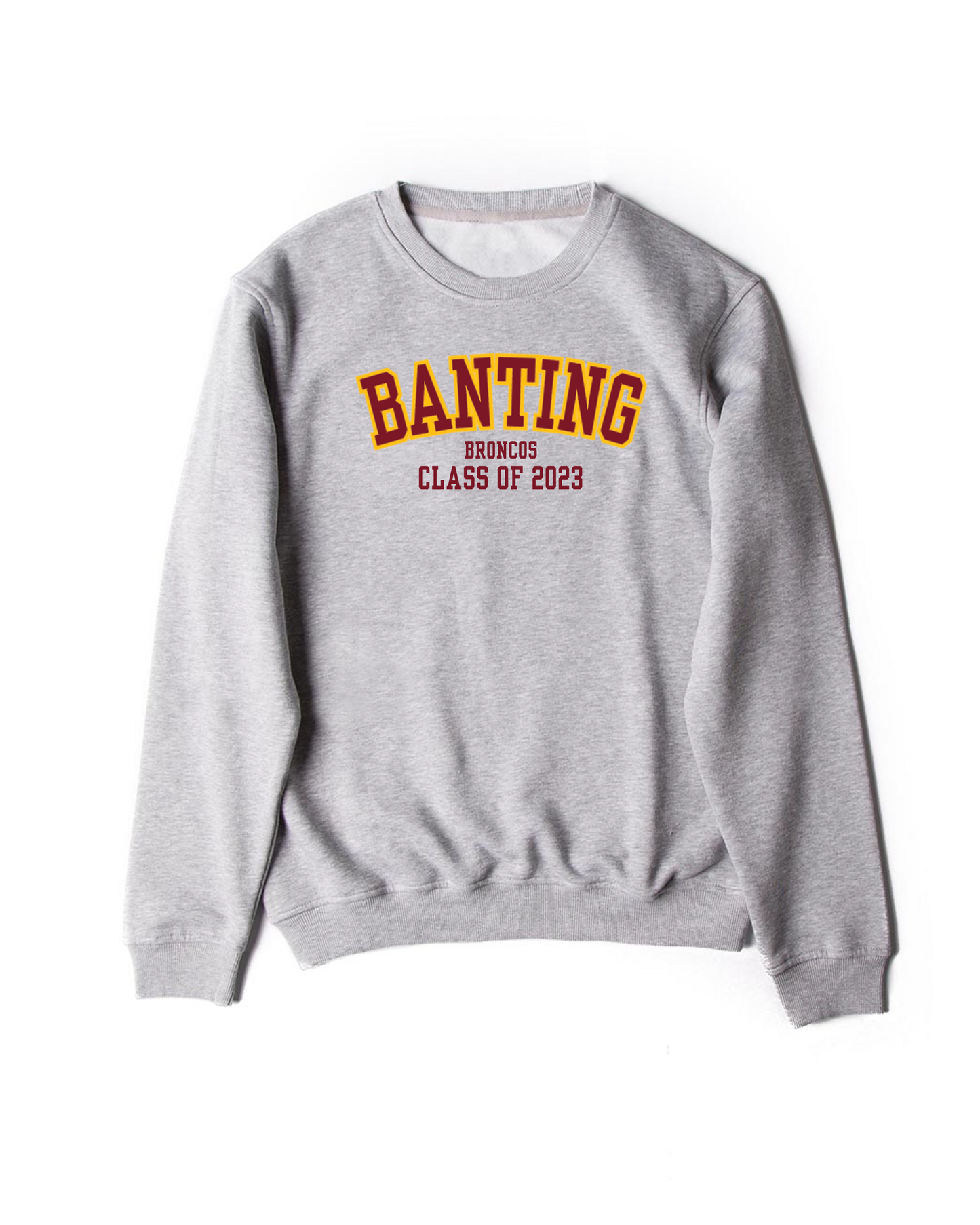 Banting Broncos Class of 2023 Crewneck