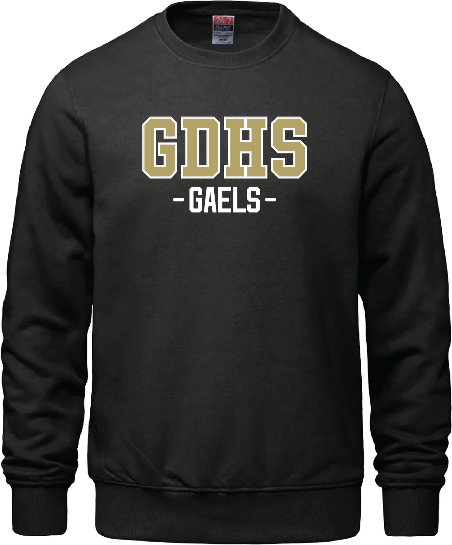 Glencoe Gaels Embroidered Twill Crewneck