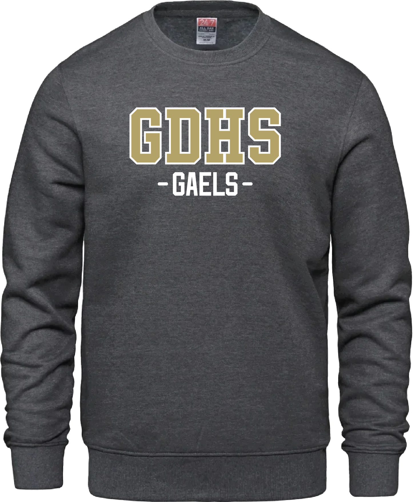 Glencoe Gaels Embroidered Twill Crewneck