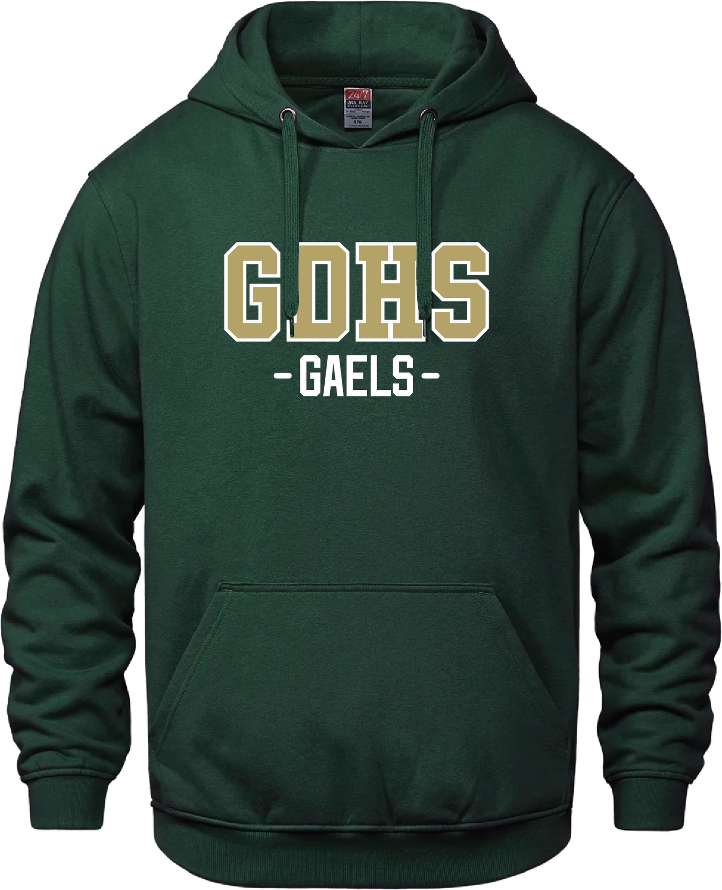 Glencoe Gaels Embroidered Twill Hoodie