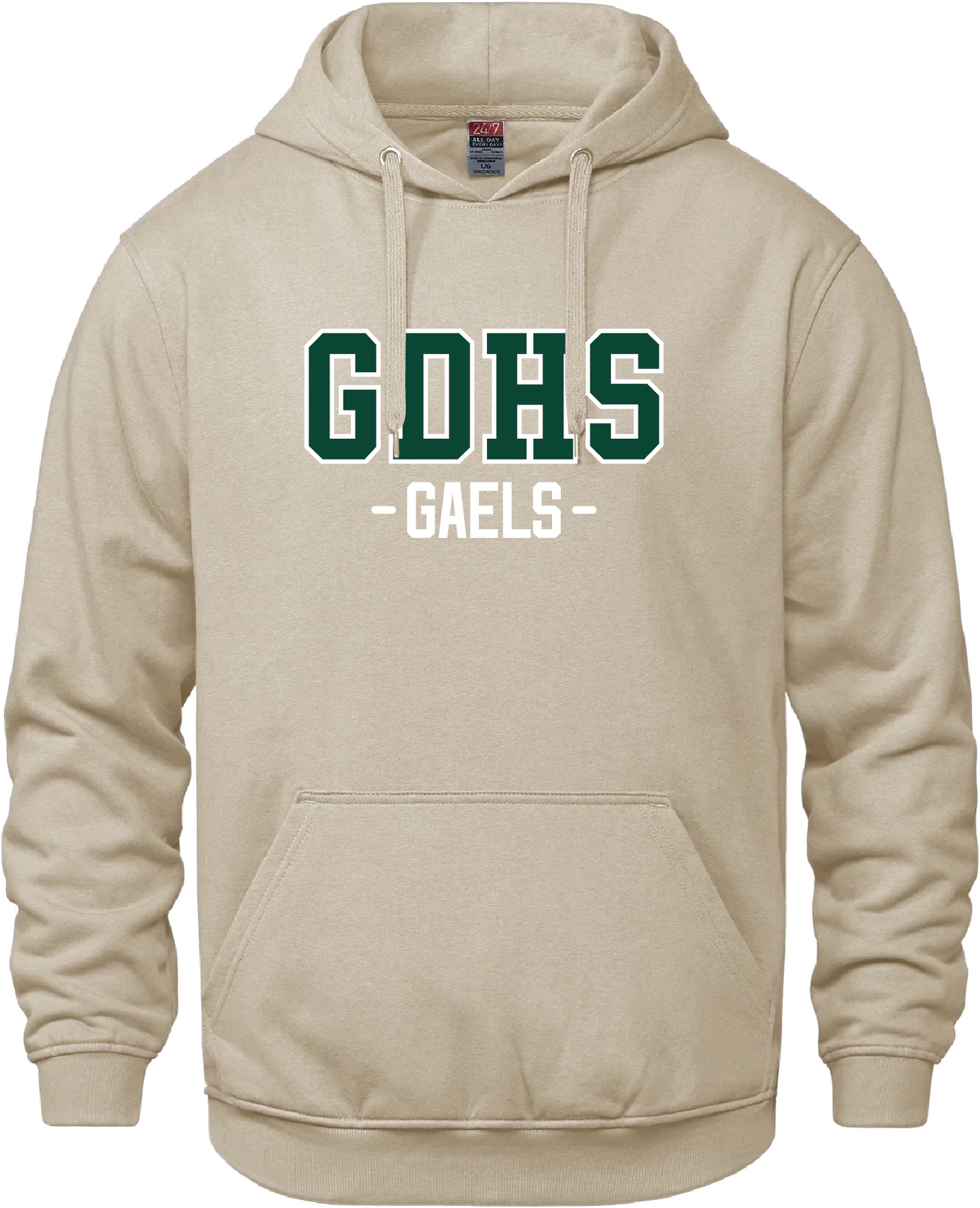 Glencoe Gaels Embroidered Twill Hoodie
