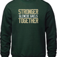 Glencoe Gaels Stronger Together Embroidered Twill Crewneck