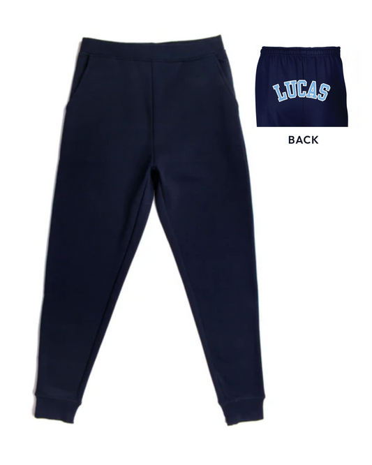 Lucas Vikings Volleyball Embroidered Twill Joggers