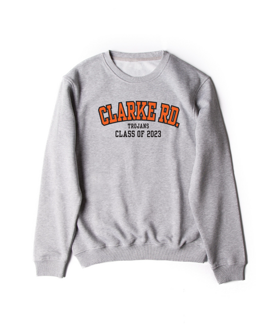 Clarke Road Trojans Class of 2023 Crewneck