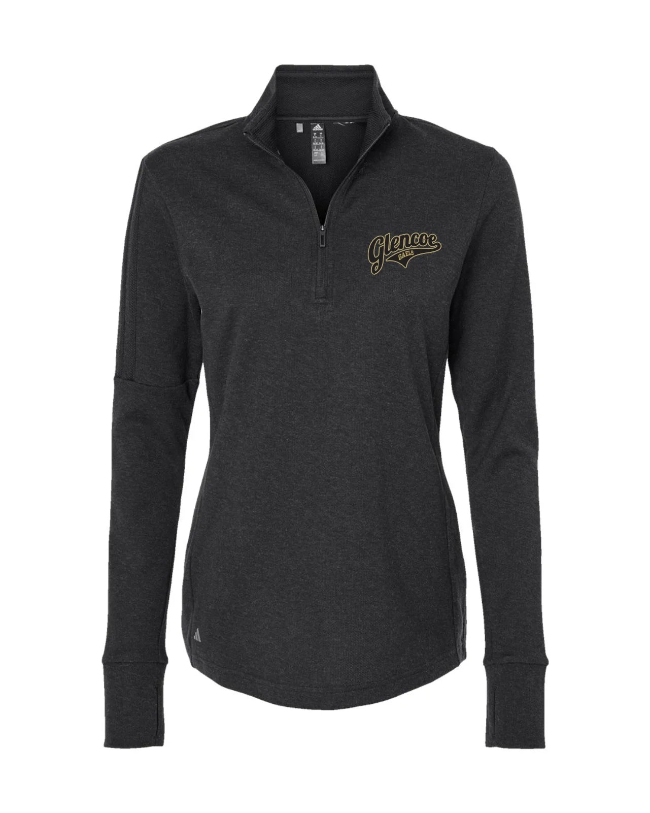 Glencoe Gaels Adidas 1/4 Zip - Women's