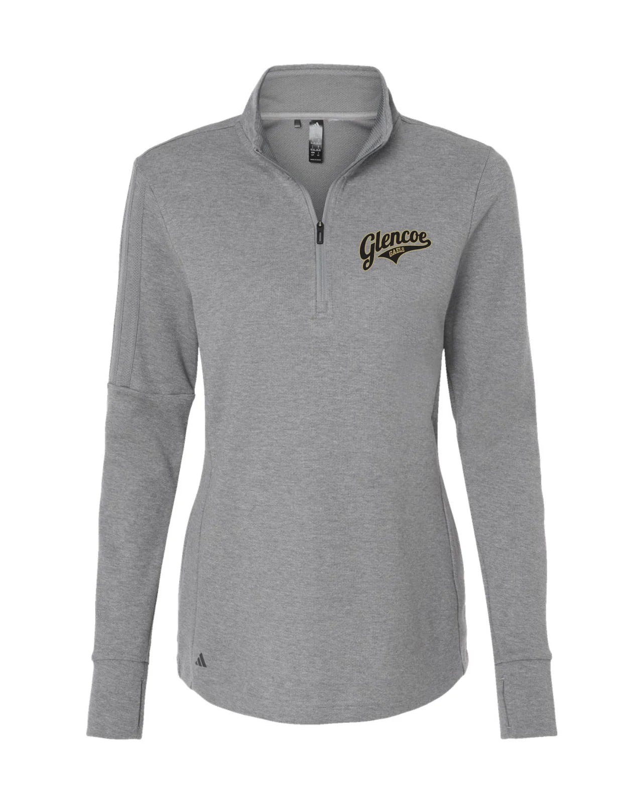 Glencoe Gaels Adidas 1/4 Zip - Women's