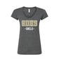 Glencoe Gaels V-Neck T-Shirt - Women's