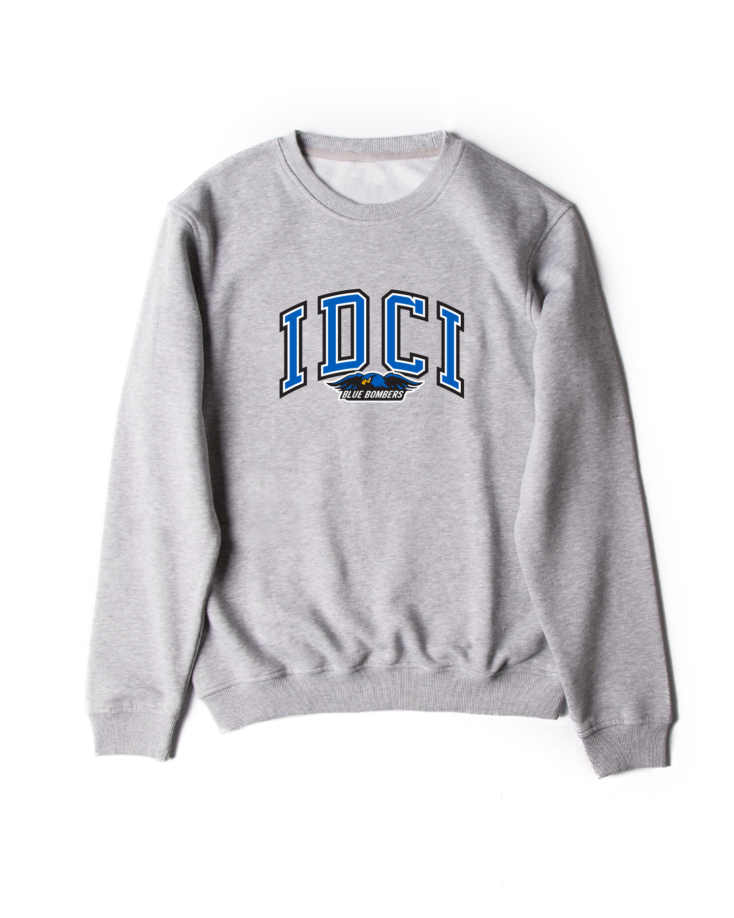 IDCI Blue Bombers Varsity Crewneck