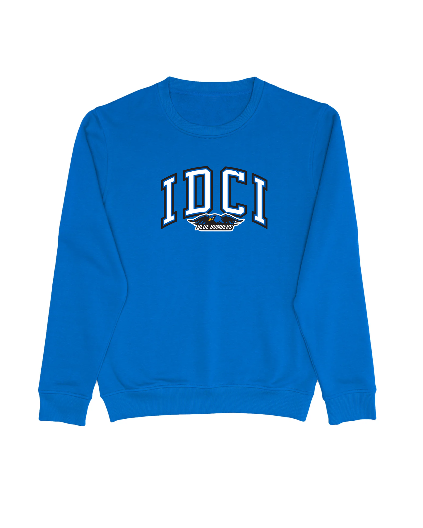 IDCI Blue Bombers Varsity Crewneck