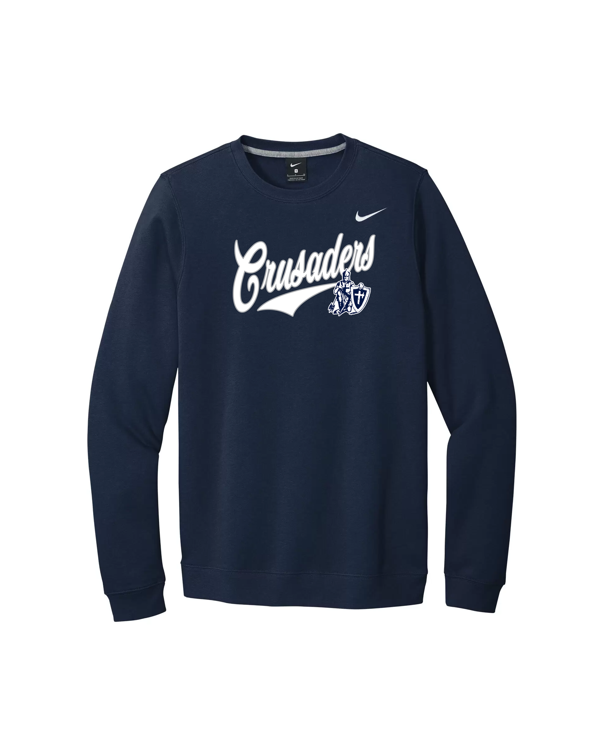 Nike crewneck navy hot sale