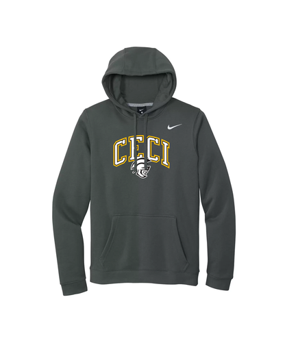 Nike hoodie central logo shop