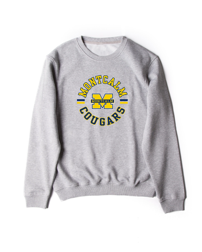 Montcalm Cougars Pro Crewneck