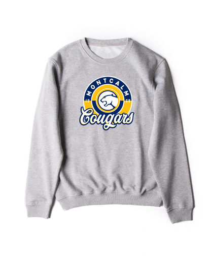 Montcalm Cougars Icon Crewneck