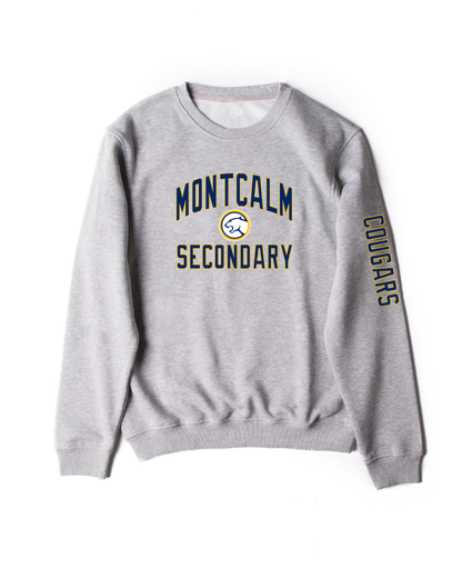 Montcalm Cougars Timeless Crewneck