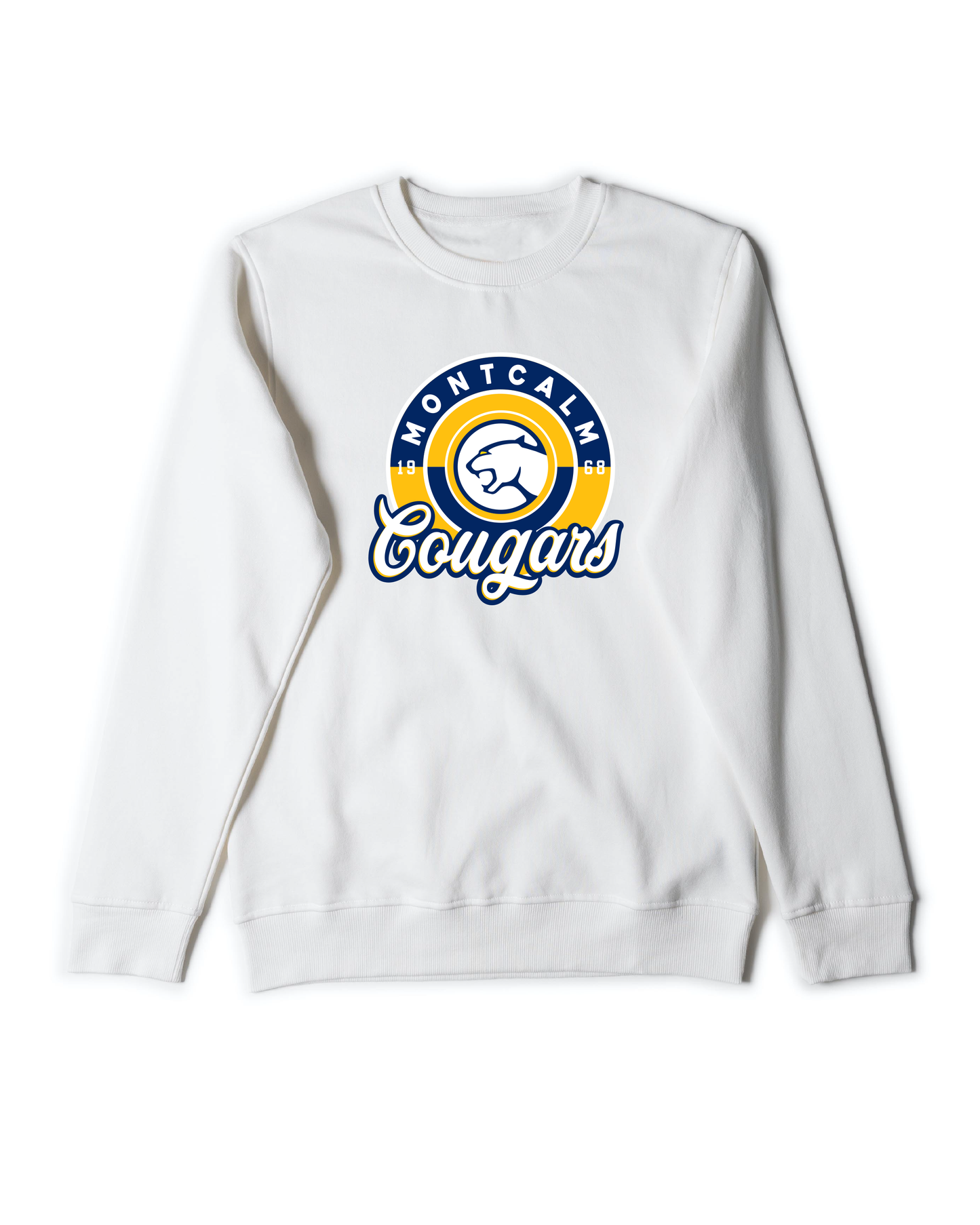 Montcalm Cougars Icon Crewneck