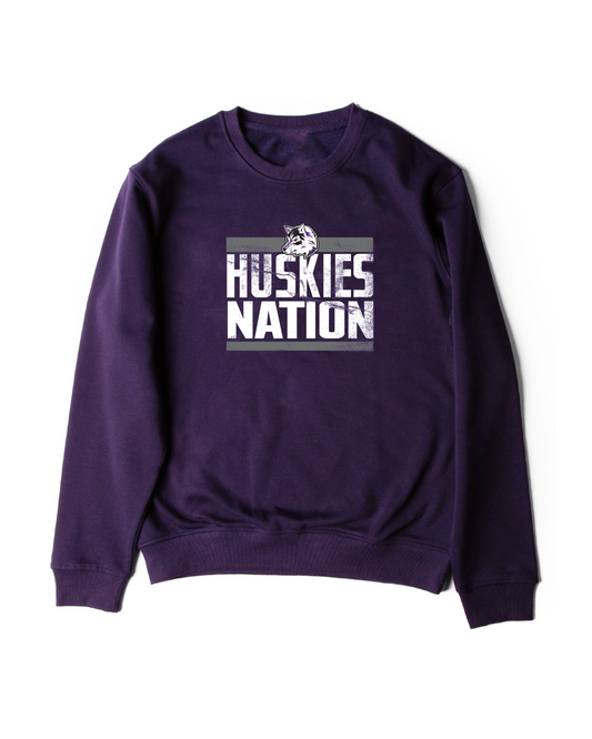 Huron Park Huskies Nation Crewneck