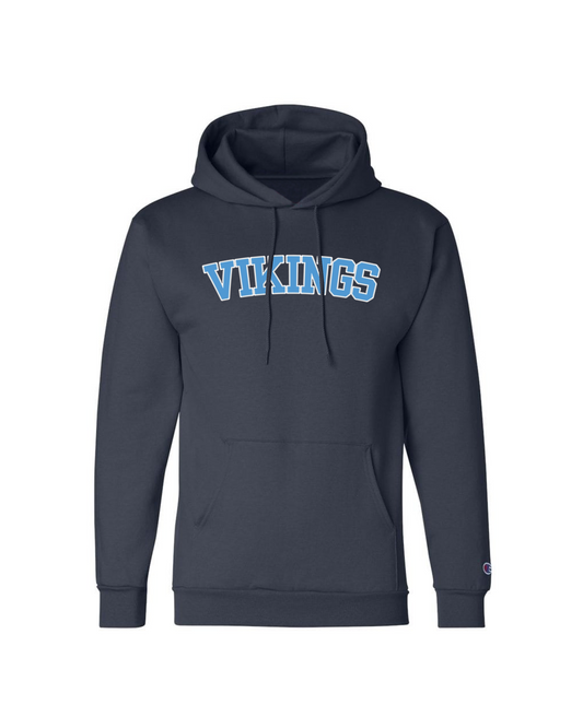 Lucas Vikings Embroidered Twill Champion Hoodie