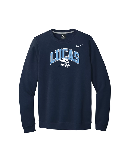 Lucas Vikings Varsity Nike Crewneck