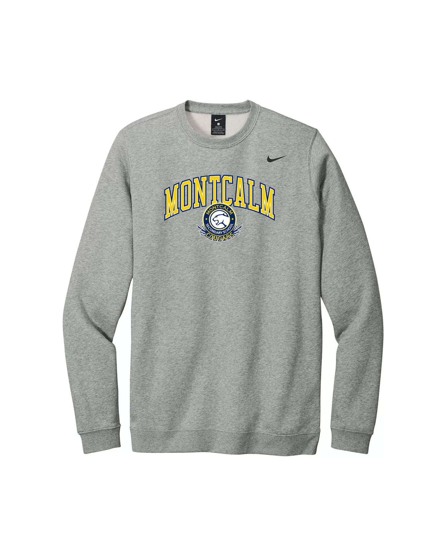 Montcalm Cougars Varsity Nike Crewneck
