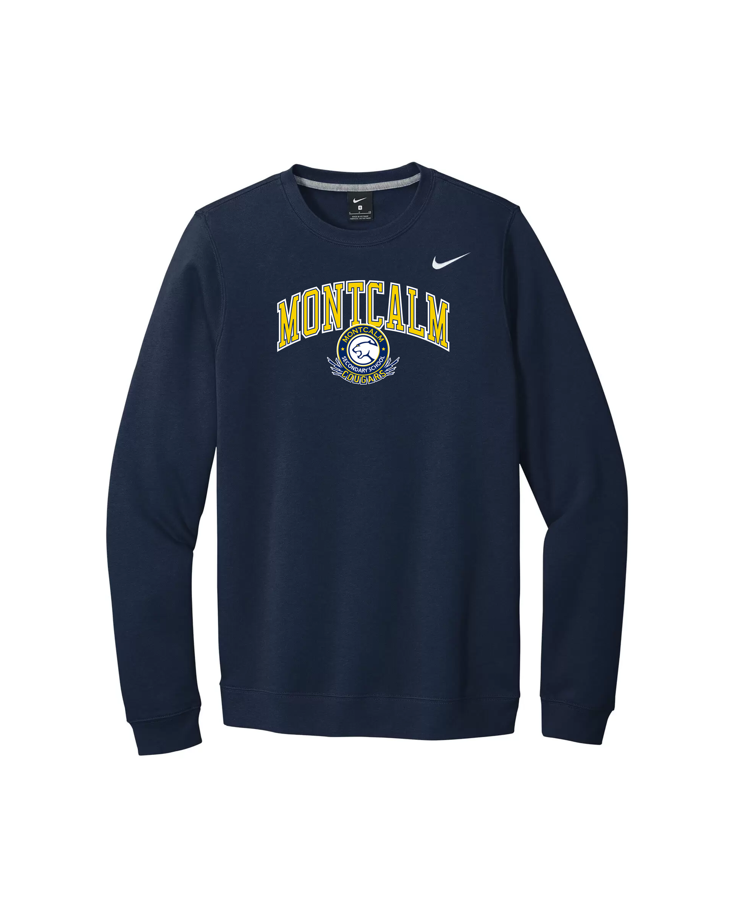 Montcalm Cougars Varsity Nike Crewneck