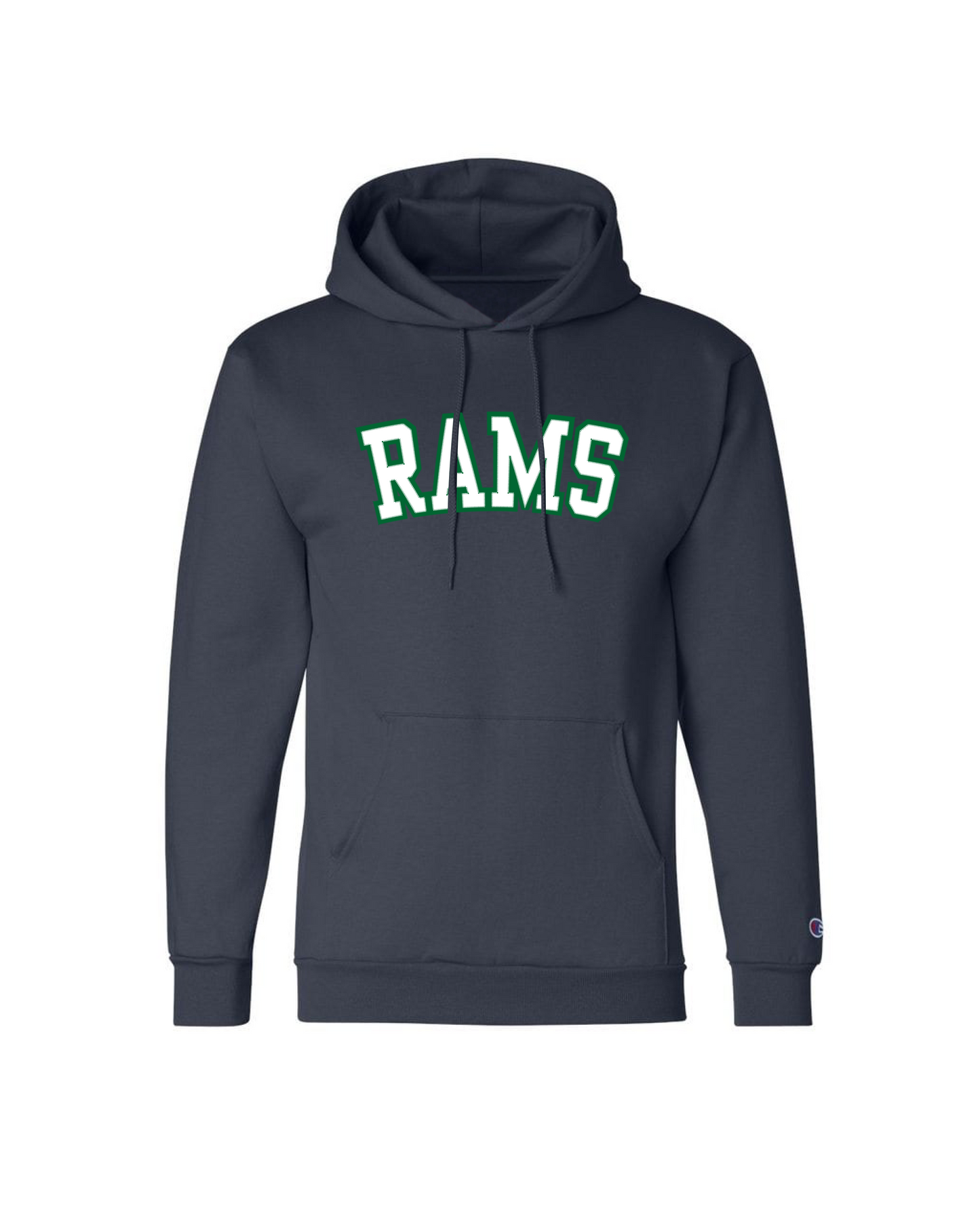 Laurier Rams Embroidered Twill Champion Hoodie