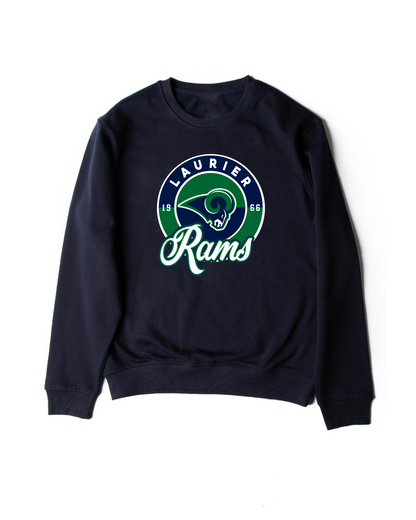 Laurier Rams Icon Crewneck