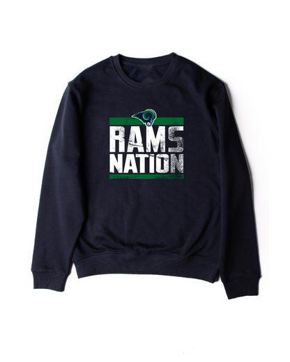 Laurier Rams Nation Crewneck