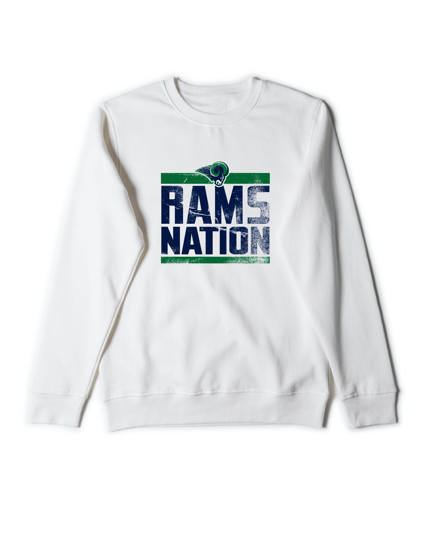 Laurier Rams Nation Crewneck