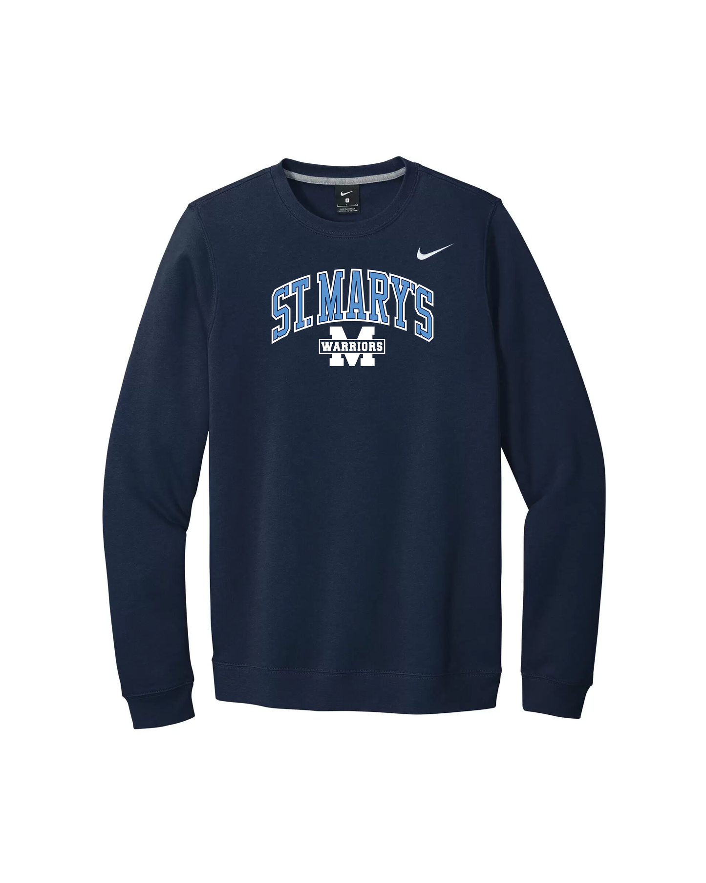 St. Mary's Warriors Varsity Nike Crewneck