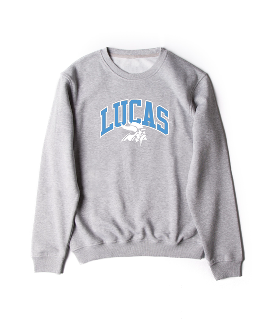 Lucas Vikings Varsity Crewneck